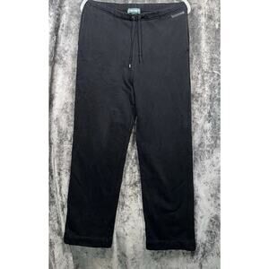 Lauren Jeans Co Ralph Lauren Women’s Black Sweatpants Size Small Cotton Joggers
